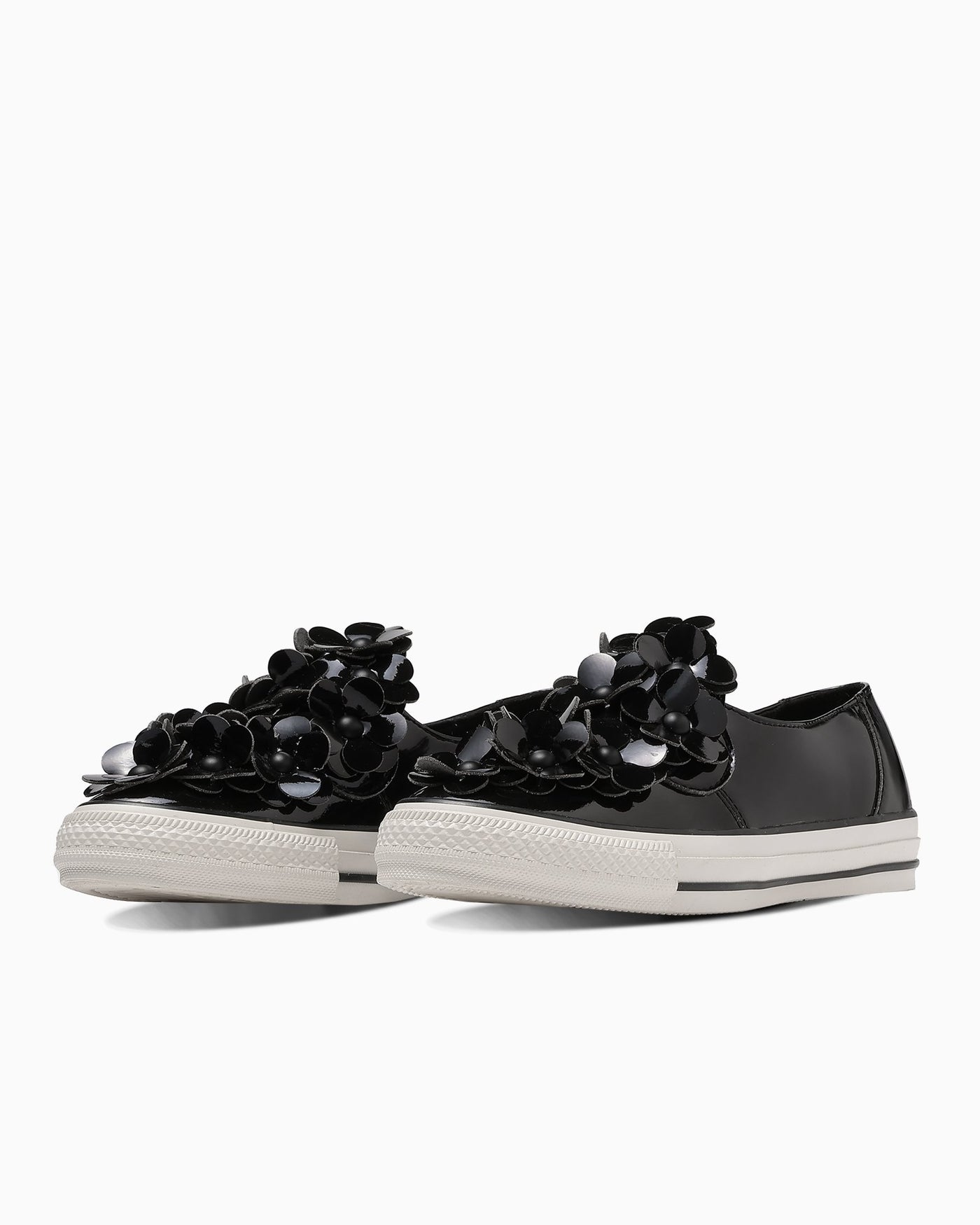 (Women) Converse All Star Tokyo Bopper Flower Slip-On Sneakers Black 31312710
