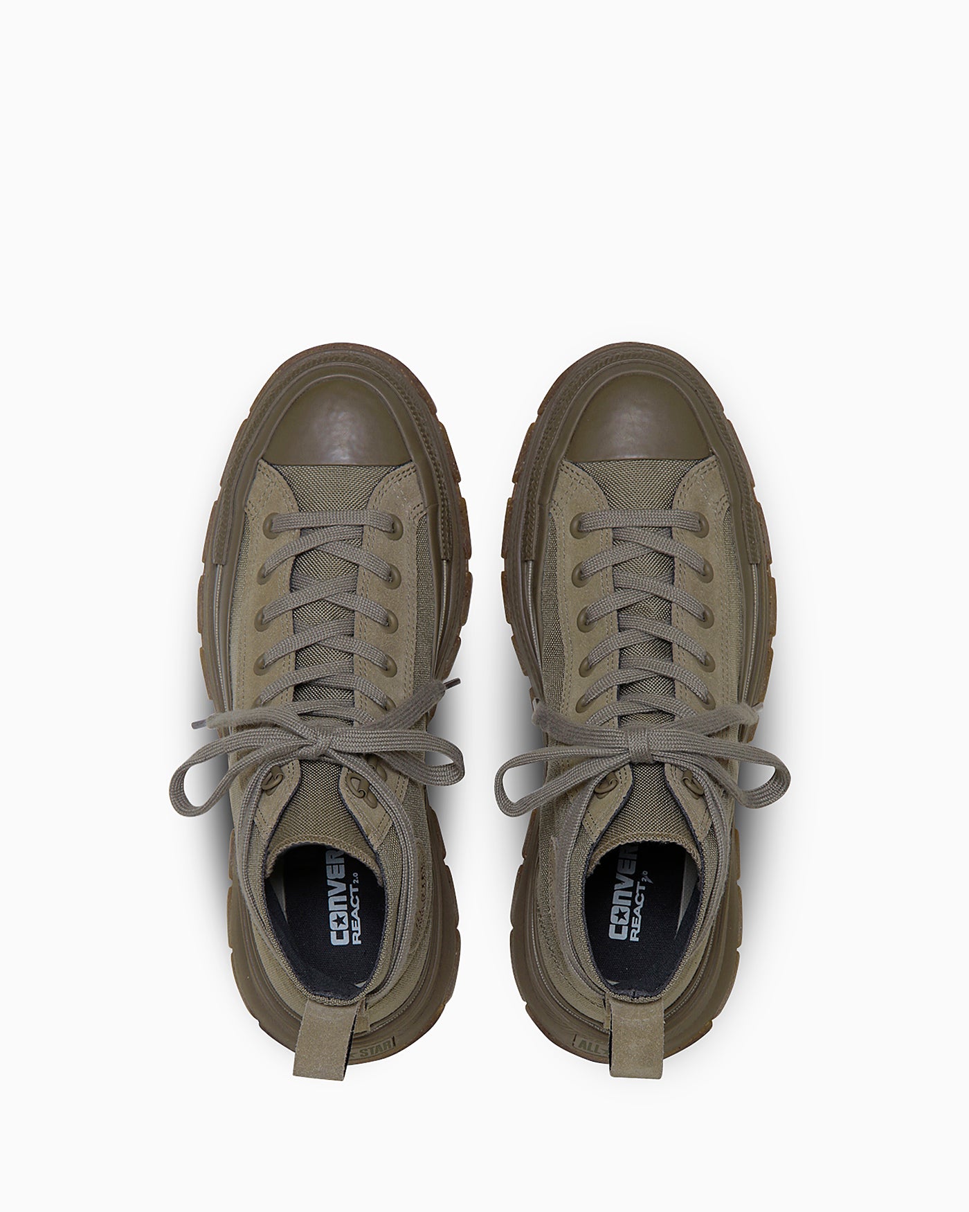 Lookbook (W) 匡威All Star Trekwave BT高帮运动鞋沙漠黄 31313170