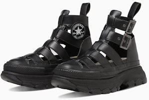 (Women) Converse All Star Trekwave Gladiator Hi Sneakers Black 31311940 (Women) Converse All Star Trekwave Gladiator Hi Sneakers Black 31311940