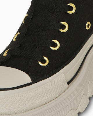 (W) コンバース オールスター トレックウェーブ GP Z HI スニーカー ブラック 31313760 Details for (W) コンバース オールスター トレックウェーブ GP Z HI スニーカー ブラック 31313760