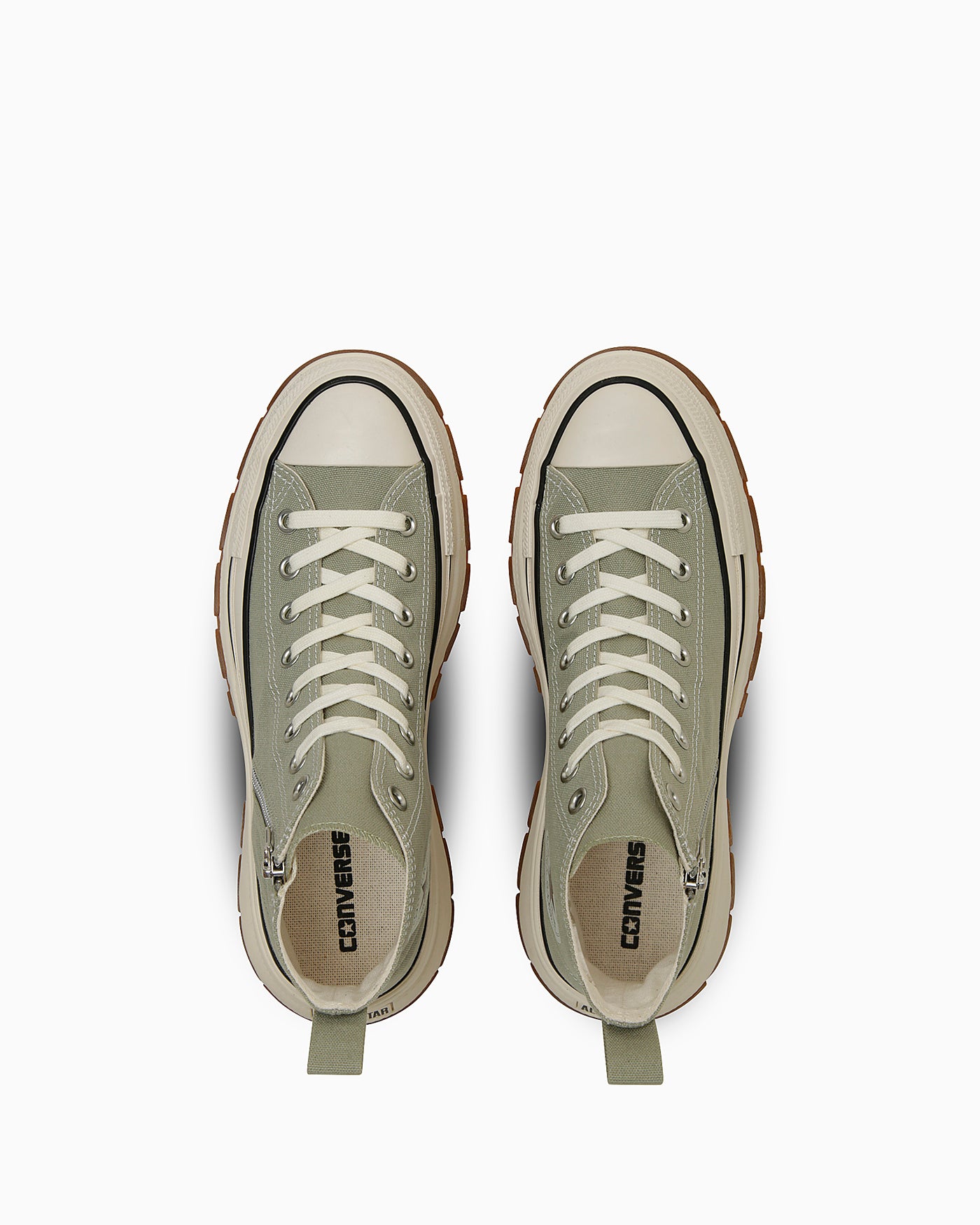 Lookbook (W) Converse All Star Trekwave Z Hi Light Sage Sneakers Hijau Sage 31314850