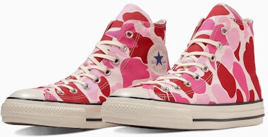 Converse All Star US 83 Camo Canvas High Top Sneakers Pink 31312610 Converse All Star US 83 Camo Canvas High Top Sneakers Pink 31312610