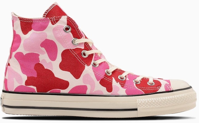 (W) 匡威All Star US 83迷彩帆布高帮运动鞋粉色 31312610 Order (W) 匡威All Star US 83迷彩帆布高帮运动鞋粉色 31312610