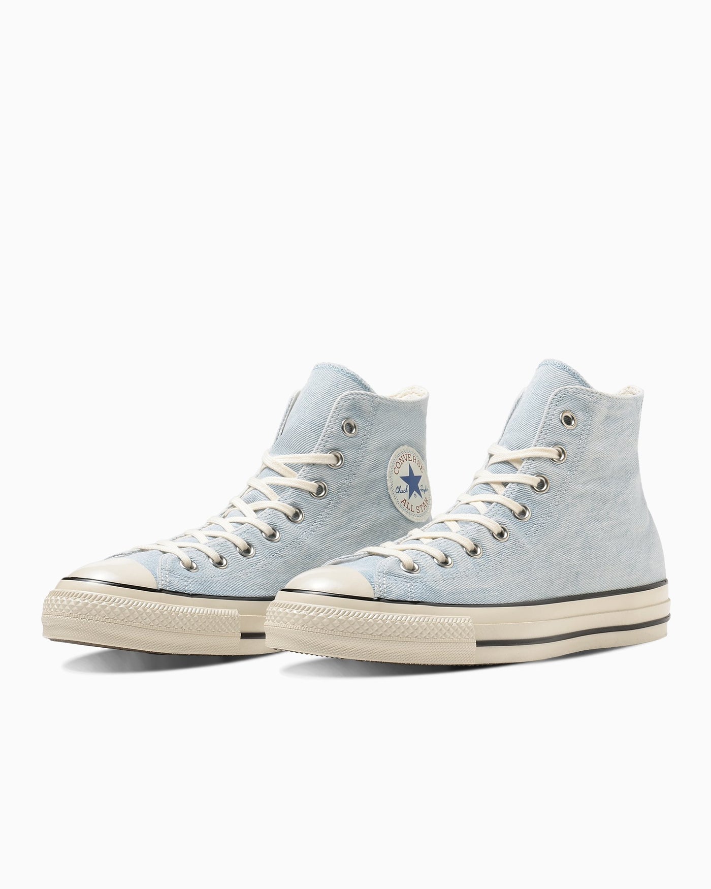 Converse All Star US Aged Denim Hi-Top Sneakers Aged Blue 31312210