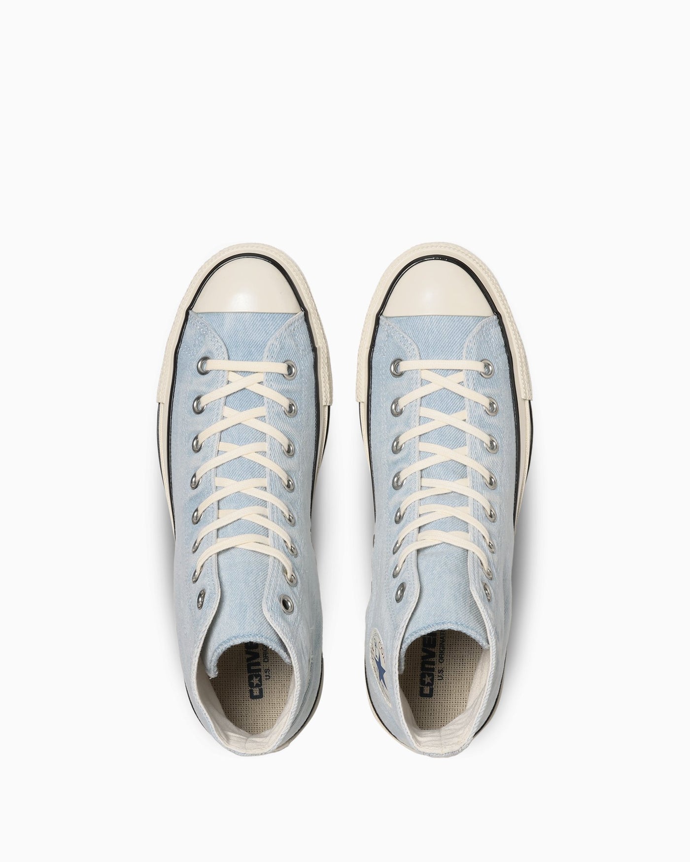 Lookbook (W) Converse All Star 美式復古丹寧高筒帆布鞋 老藍色 31312210