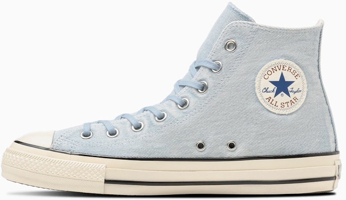 (W) Converse All Star 美式復古丹寧高筒帆布鞋 老藍色 31312210 1