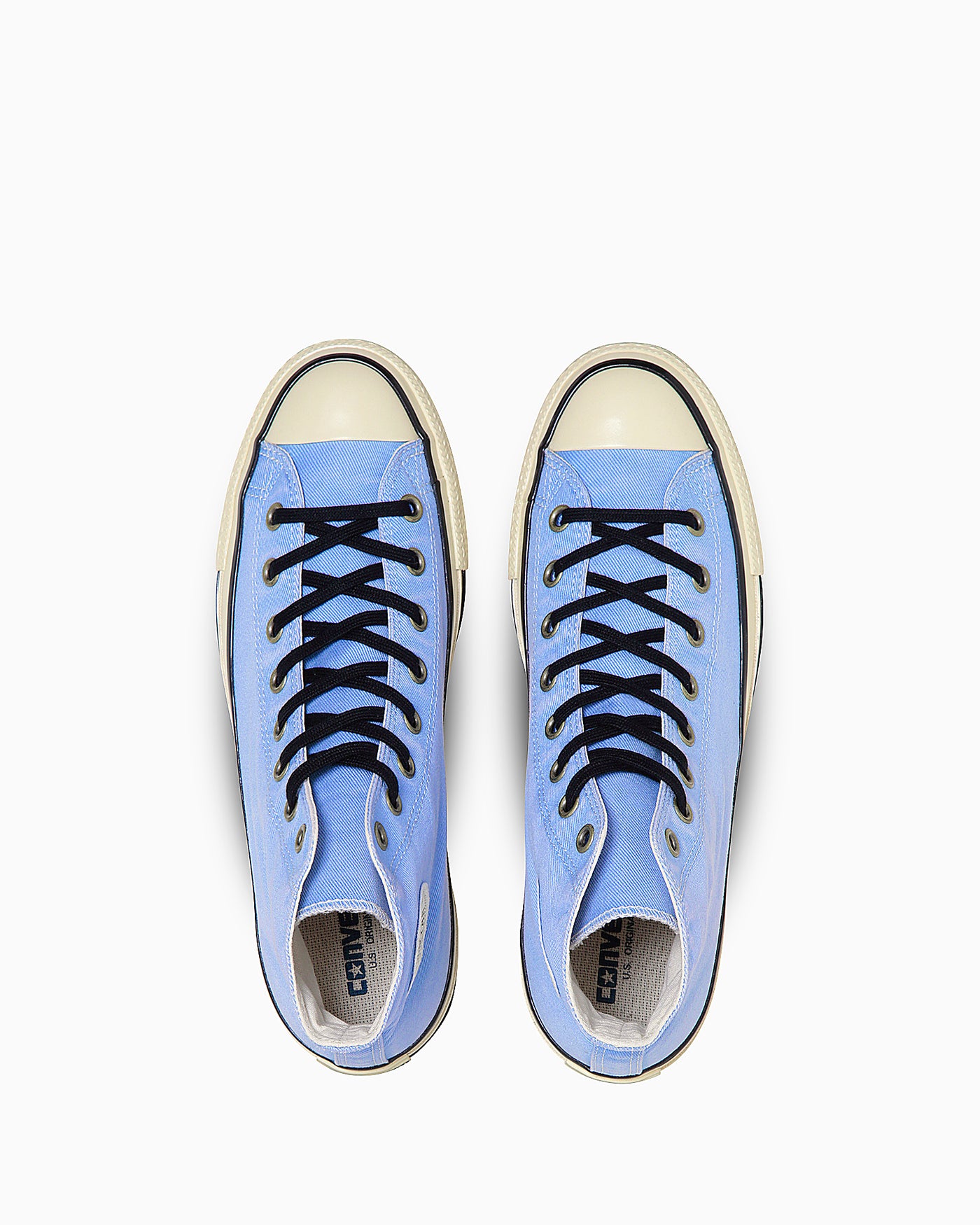 Lookbook (W) Converse All Star 復古工作風高筒運動鞋 淺藍色 31313340