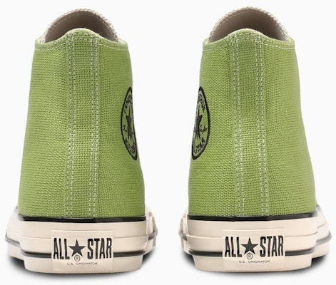 (W) Converse 全明星美國麻料高筒運動鞋 葉綠色 31312080 Shop (W) Converse 全明星美國麻料高筒運動鞋 葉綠色 31312080