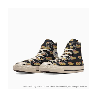 Converse All Star US LG Hi / Back to the Future Sneakers Black