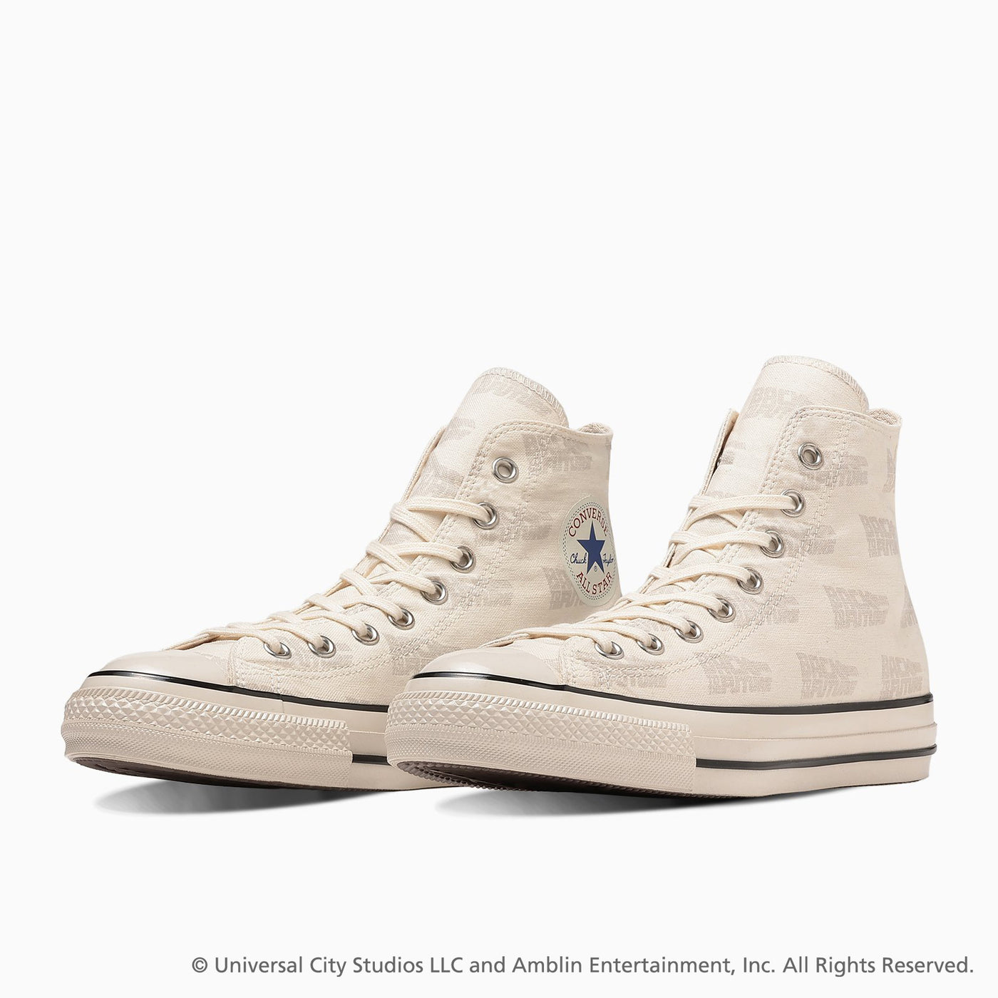 Converse All Star US LG HI / Back to the Future Edition High Tops Black