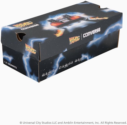 (W) 컨버스 올스타 US LG 하이 / 백 투 더 퓨처 스니커즈 블랙 31312620 2