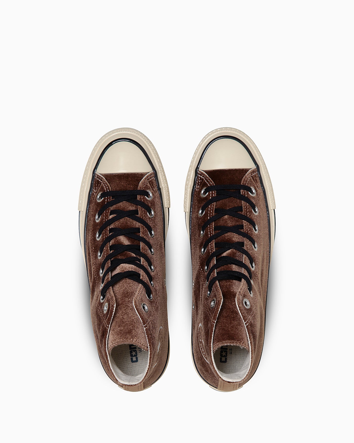 Lookbook (W) 匡威All Star美国丝绒高帮运动鞋棕色 31313320