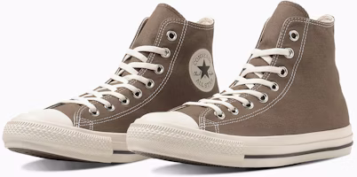 Converse All Star Washed Canvas Hi Dark Taupe 31312100 Converse All Star Washed Canvas Hi Dark Taupe 31312100