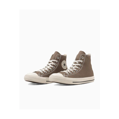 Converse All Star Washed Canvas Hi Dark Taupe