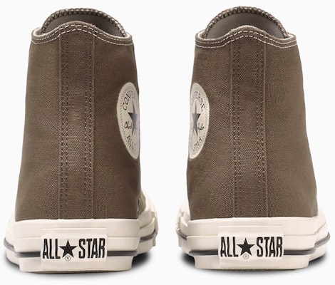 Converse All Star Washed Canvas Hi Dark Taupe 31312100 Shop Converse All Star Washed Canvas Hi Dark Taupe 31312100