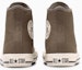 Shop Converse All Star Washed Canvas Hi Dark Taupe 31312100