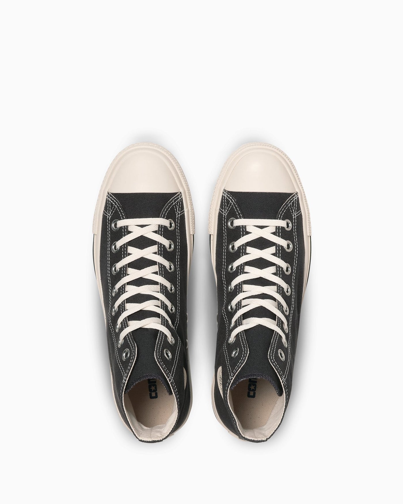 Lookbook (W) 컨버스 올스타 워시드 캔버스 하이탑 스니커즈 다크 토프 31312102