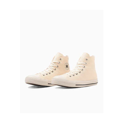 Converse All Star Washed Canvas High Top Sneakers Dark taupe