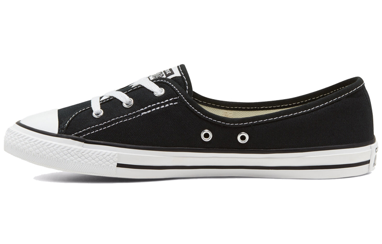 Buy (W) 匡威芭蕾蕾丝夏季黑色暗星懒人鞋 566775F