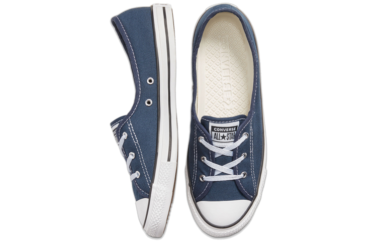 Shop 匡威芭蕾蕾絲Chuck Taylor All Star slip 女款 藍色