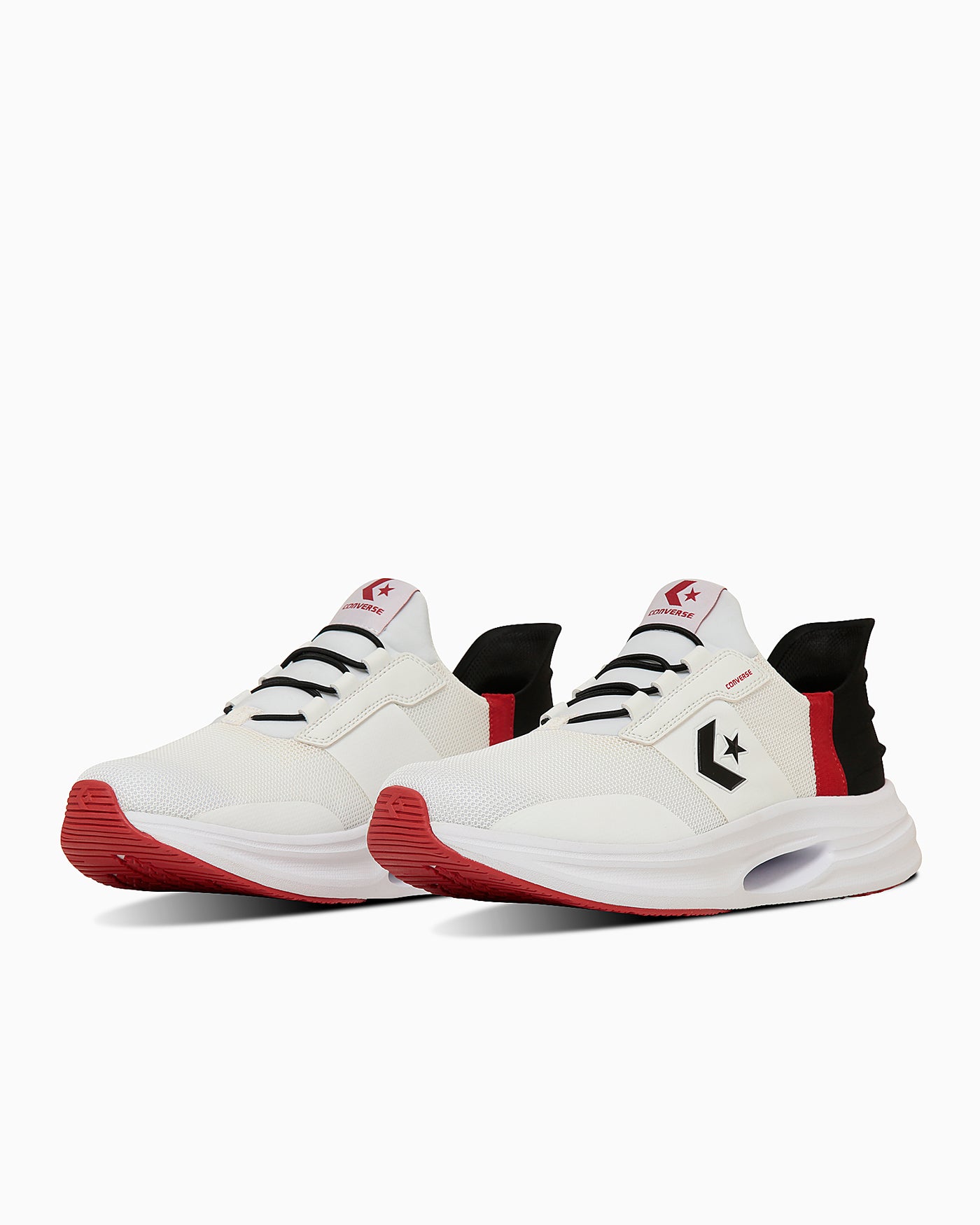 Converse Cavestar Slit Slide Sandals White/Black/Red 33600130