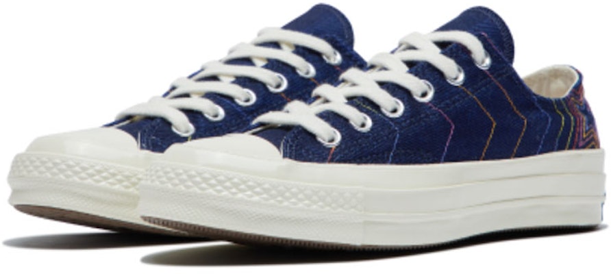 匡威CHUCK 70 OX深蓝天蓝配色 164967C Lookbook 匡威CHUCK 70 OX深蓝天蓝配色 164967C