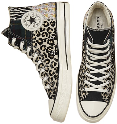 Converse Mixed Chaos Chuck 1970-an 'Hitam Putih' 168124C Shop Converse Mixed Chaos Chuck 1970-an 'Hitam Putih' 168124C