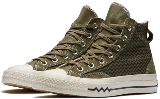 (W) Converse VLTG Suede Overlay Chuck 1970s Verde Utility 566135C Lookbook (W) Converse VLTG Suede Overlay Chuck 1970s Verde Utility 566135C