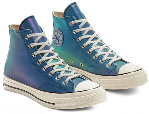 Converse Iridescent Chuck 1970s High Top 'Blue White' 167469C Lookbook Converse Iridescent Chuck 1970s High Top 'Blue White' 167469C