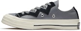 Buy (W) Converse Chuck 1970s Kulit Low Top Abu-Abu Hitam 566137C
