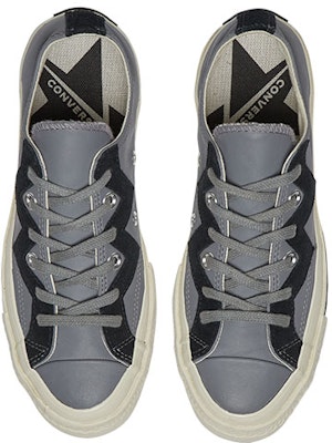 (W) 컨버스 척 70 레더 로우탑 그레이 블랙 (Converse Chuck 70 Leather Low Top Grey Black) 566137C Lookbook (W) 컨버스 척 70 레더 로우탑 그레이 블랙 (Converse Chuck 70 Leather Low Top Grey Black) 566137C