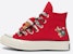 Converse Chuck 70 Casual Shoes Red Red Red A12454C