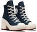 Lookbook (W) Converse Chuck 70 De Luxe Tumit Tinggi 'Obsidian' A07565C