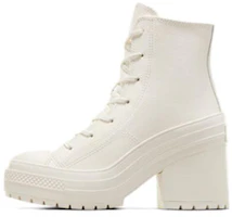 (Women) Converse Chuck 70 De Luxe Heel Leather High 'Egret' A07127C (Women) Converse Chuck 70 De Luxe Heel Leather High 'Egret' A07127C