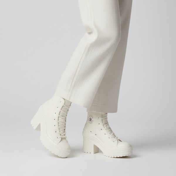 (W) チャック70 デラックスヒール レザー ハイ "エグレット" A07127C Order (W) チャック70 デラックスヒール レザー ハイ "エグレット" A07127C