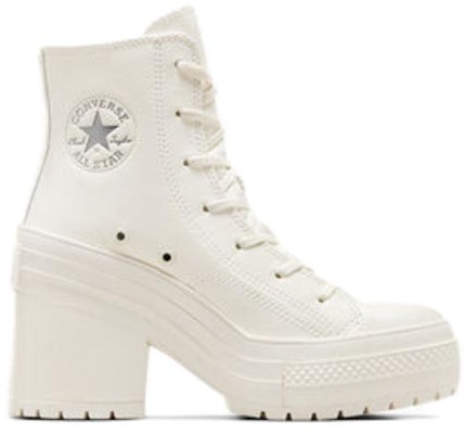 (Women) Converse Chuck 70 De Luxe Heel Leather High 'Egret' A07127C Order (Women) Converse Chuck 70 De Luxe Heel Leather High 'Egret' A07127C