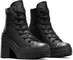 (W) Converse Chuck 70 De Luxe Hak Tinggi Kulit 'Hitam' A06145C Lookbook (W) Converse Chuck 70 De Luxe Hak Tinggi Kulit 'Hitam' A06145C