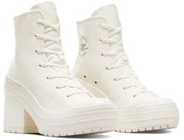 (女款)Converse Chuck 70 De Luxe 高跟皮革高筒鞋 'Egret' A07127C Lookbook (女款)Converse Chuck 70 De Luxe 高跟皮革高筒鞋 'Egret' A07127C