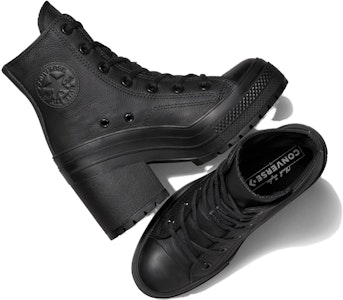 (W) Converse Chuck 70 De Luxe Heel Kulit Tinggi 'Hitam' A06145C Purchase (W) Converse Chuck 70 De Luxe Heel Kulit Tinggi 'Hitam' A06145C