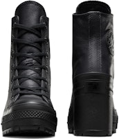 (W) Converse Chuck 70 De Luxe Hak Tinggi Kulit 'Hitam' A06145C Details for (W) Converse Chuck 70 De Luxe Hak Tinggi Kulit 'Hitam' A06145C