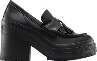 (Women) Converse Chuck 70 De Luxe Heel Loafer Platform Low 'Triple Black' A14714C (Women) Converse Chuck 70 De Luxe Heel Loafer Platform Low 'Triple Black' A14714C
