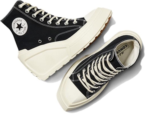 (Women) Converse Chuck 70 De Luxe Wedge 'Black Egret' A06478C Shop (Women) Converse Chuck 70 De Luxe Wedge 'Black Egret' A06478C