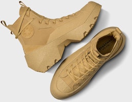 Converse Chuck 70 Geo Forma LS Hi Zapatillas Casuales Caqui Amarillo A06531C Shop Converse Chuck 70 Geo Forma LS Hi Zapatillas Casuales Caqui Amarillo A06531C