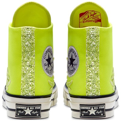 (W) Converse Chuck 70 High 'Archival Glitter Flame - Lemon Venom' Lelaki Wanita 569388C Shop (W) Converse Chuck 70 High 'Archival Glitter Flame - Lemon Venom' Lelaki Wanita 569388C