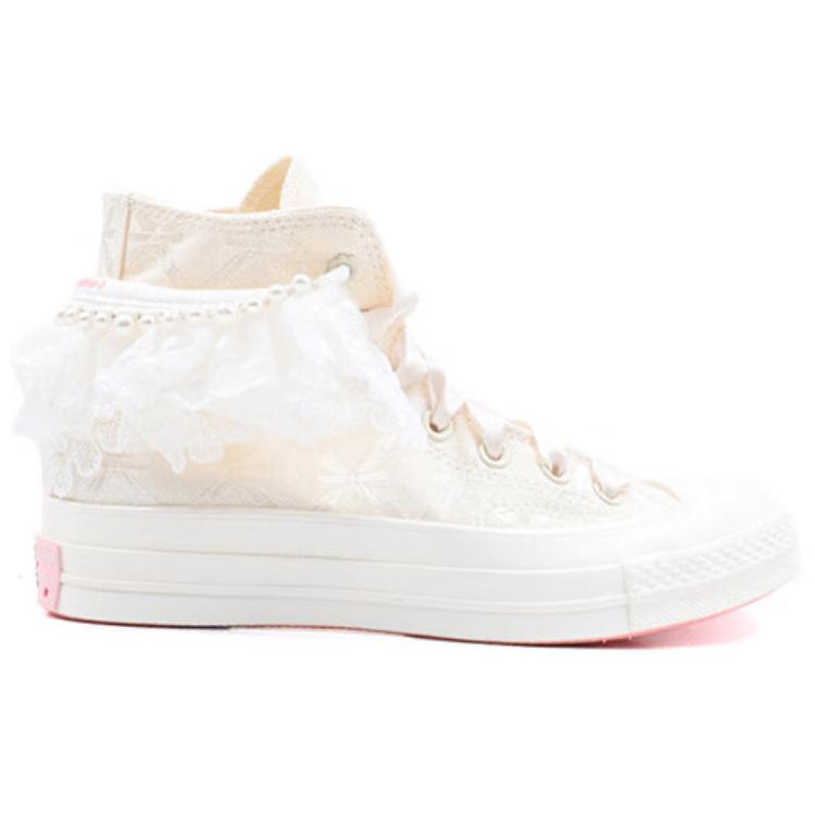 Order (W) Converse Chuck 70 High 'Beige' Sepatu Tinggi Warna Krem A11616C