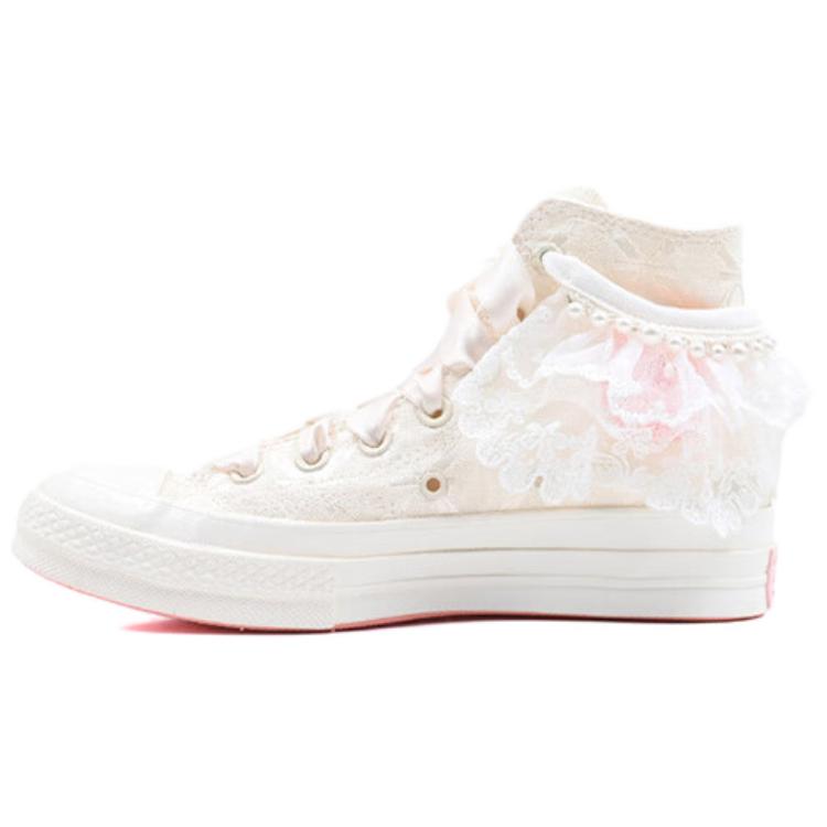 Lookbook (W) Converse Chuck 70 High 'Beige' Sepatu Tinggi Warna Krem A11616C
