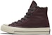(W) Converse Chuck 70 High 'Cozy Club - Black Currant' Hitam Currant 569517C