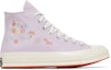Buy (W) Converse Chuck 70 High 'Corak Bunga Sulam - Pale Amethyst' A01584C