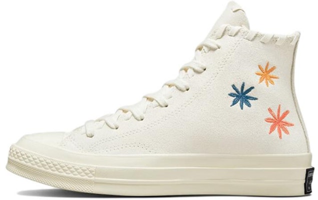 (Women) Converse Chuck 70 High 'Embroidered Floral - Egret' A04298C Buy (Women) Converse Chuck 70 High 'Embroidered Floral - Egret' A04298C