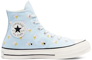 (W) チャック70 ハイ "花刺繍シャンブレーブルー" 570917C Order (W) チャック70 ハイ "花刺繍シャンブレーブルー" 570917C